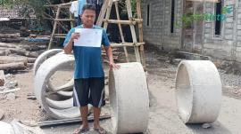 20 KPM di Giritirto Terima Bantuan Sanitasi, Dorong Permukiman Lebih Sehat